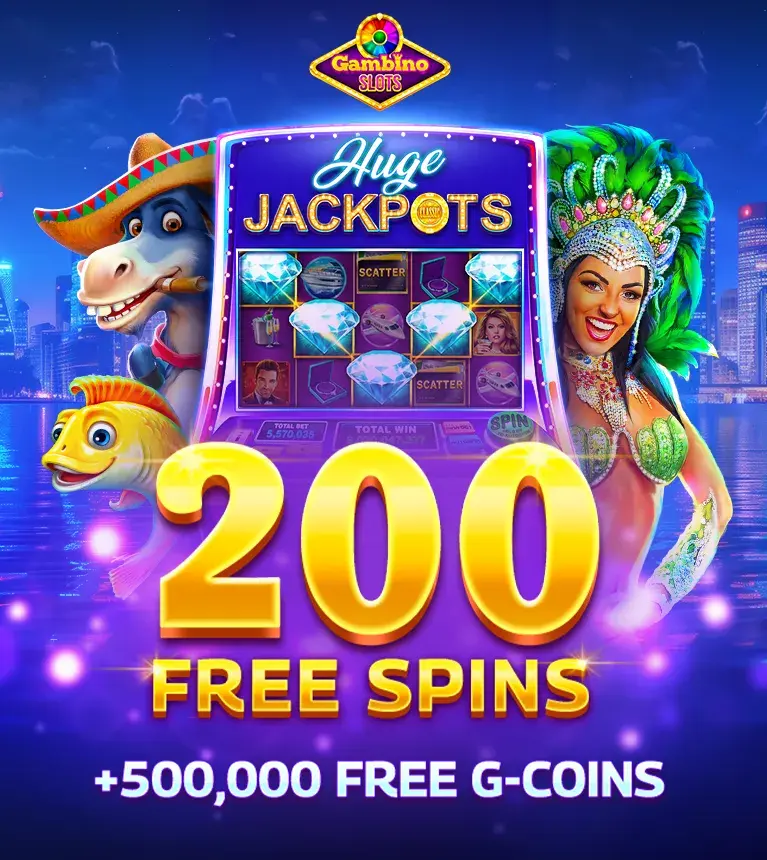 Banner: Free Slots With Bonus Gambino Slots