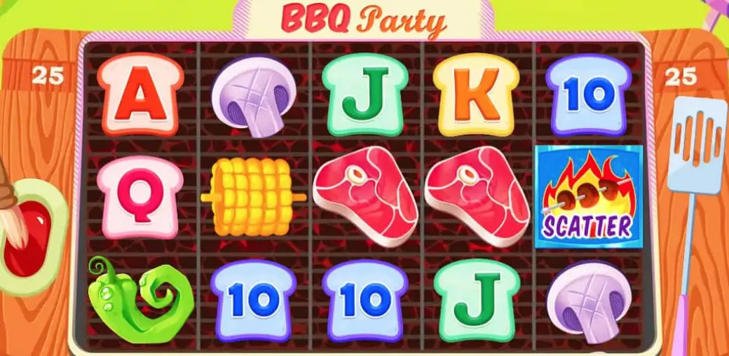 BBQ-Party Slot Game Dashboard