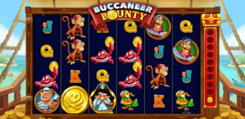 Buccaneer Bounty Slot Game Dashboard