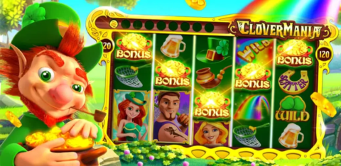 Clovermania Slot Game Dashboard