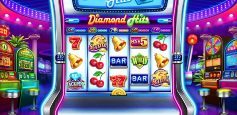 Diamond Hits Slot Game Dashboard