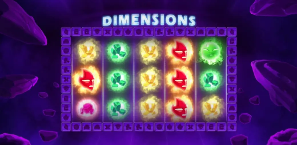 Dimensions Slot Game Dashboard
