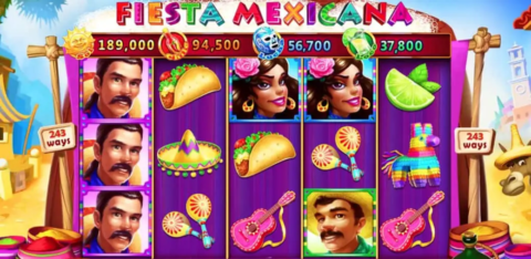Fiesta Mexicana Slot Game Dashboard