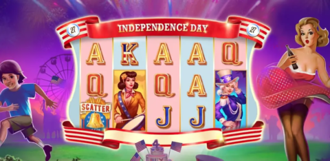 Independence Day Slot Game Dashboard