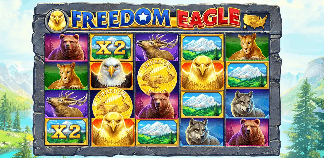 Freedom Eagle Slot Game Dashboard
