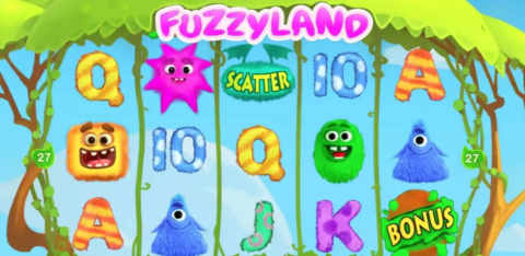 Fuzzyland Slot Game Dashboard