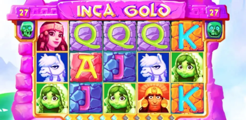 Inca Gold Slot Game Dashboard