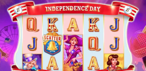 Independence Day Slot Game Dashboard