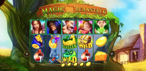 Magic Beanstalk Slot Game Dashboard