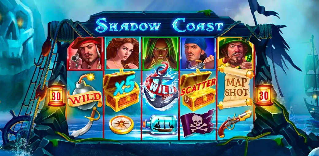 Shadow Coast Slot Game Dashboard