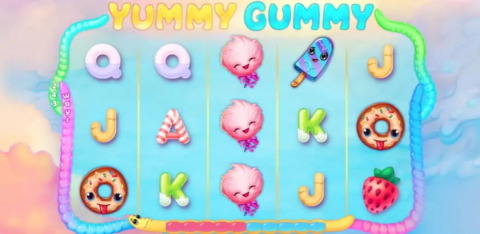 Yummy Gummy Slot Game Dashboard