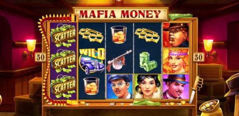 Mafia Money Slot Game Dashboard