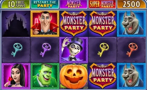 Monster Party free slots with bonus