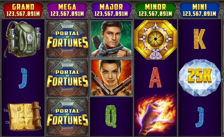 Portal of Fortunes free slots with bonus