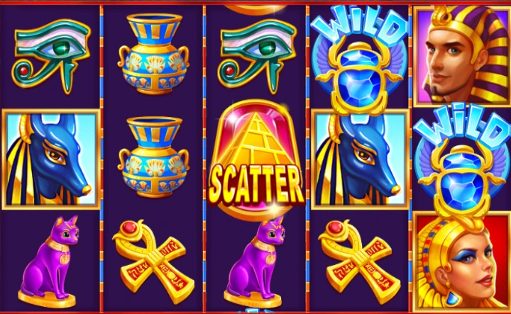 Golden Pyramid free casino slot games with bonus for fun