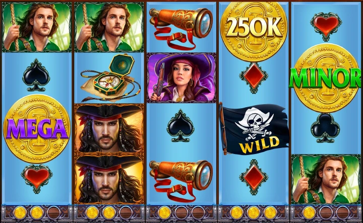 Caribbean Treasures free bonus slots
