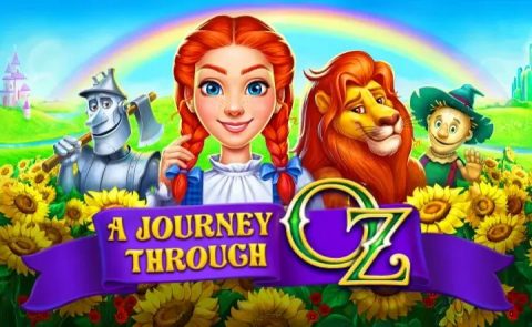 Online lots based on literature and books - A Journey Through Oz by Gambino Slots.