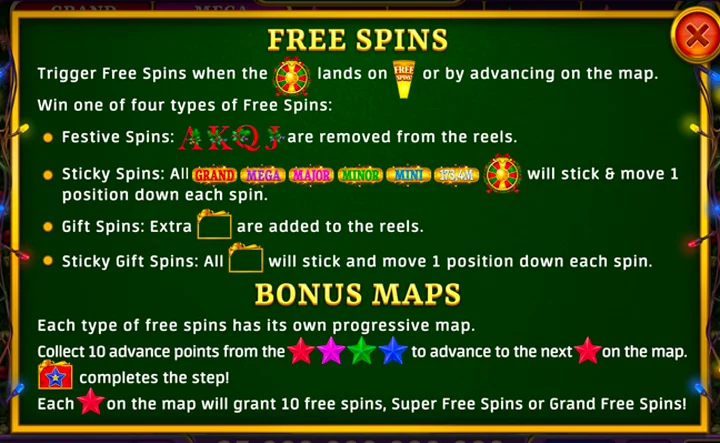 Saving Christmas Slot Free Spins