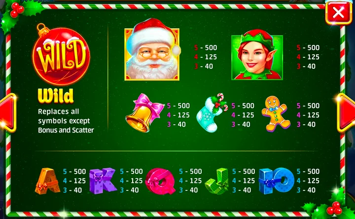 Free Slot Christmas Eve Symbols