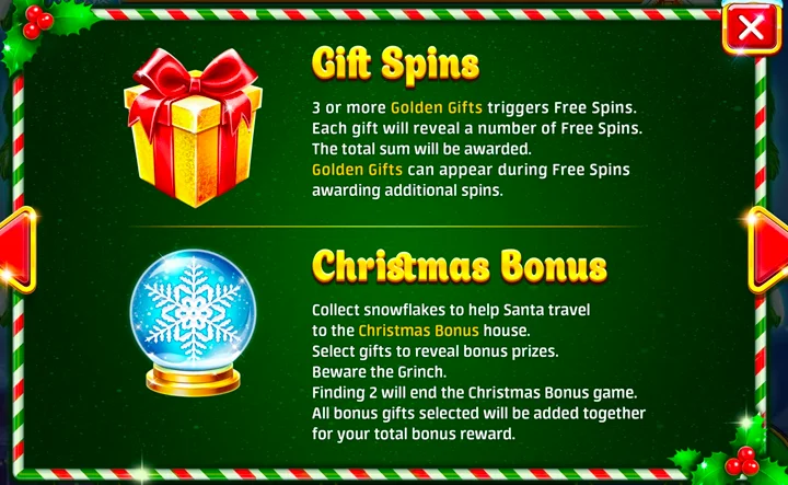 Free Slot Christmas Eve Bonuses