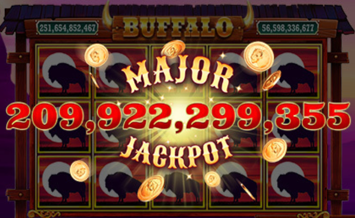 Big Win on Buffalo Slot Machine