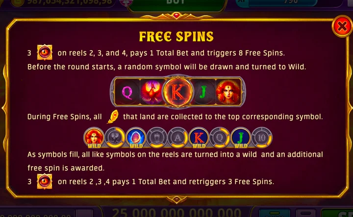 Phoenix Flames Slot Free Spins