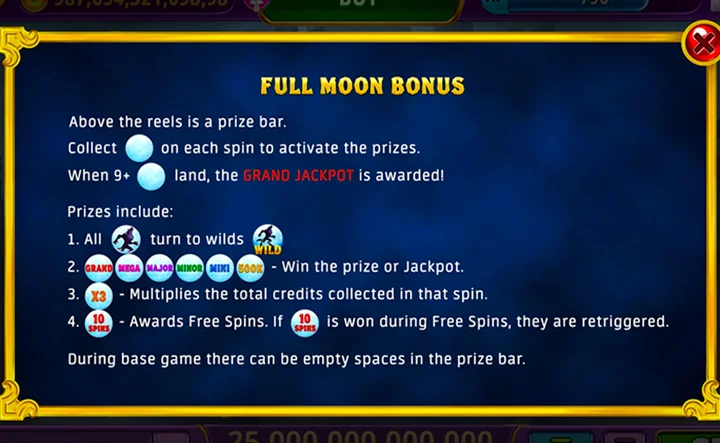 Werewolf Moon Free Slots Bonuses
