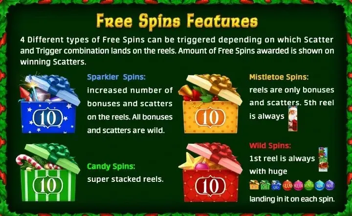Quest to the North Pole Free Spins