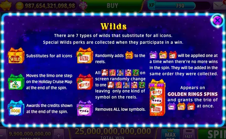 Viva Las Christmas Slots Bonuses