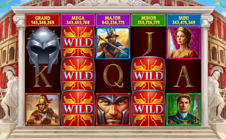 Hit the jackpot on Rise of the Gladiator