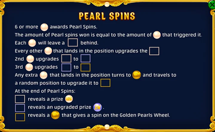 Get free spins on Wild Pearls 2 online slot