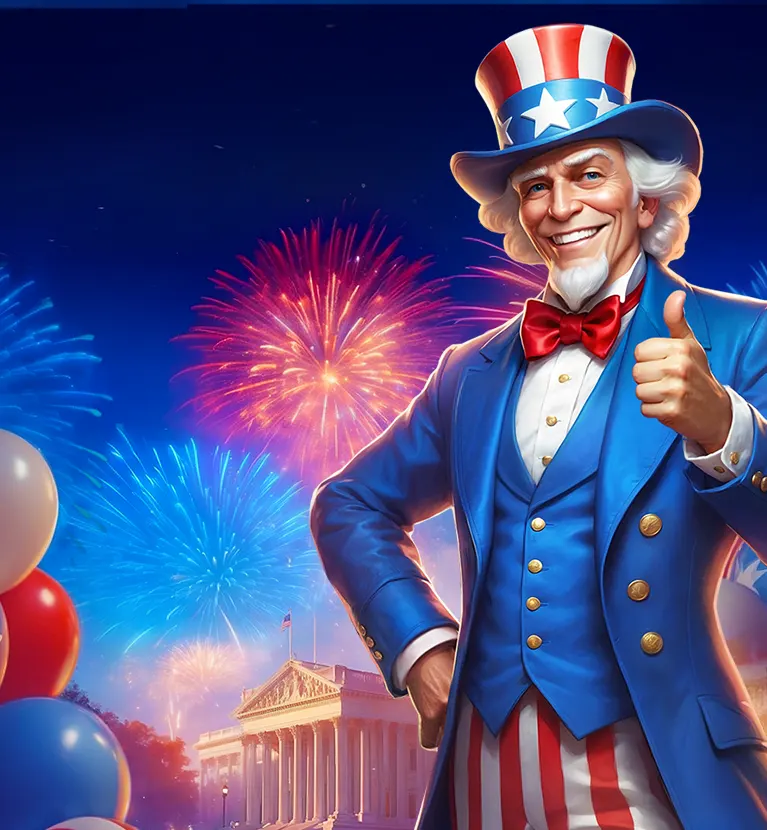 Land Of Liberty Free Slots by Gambino