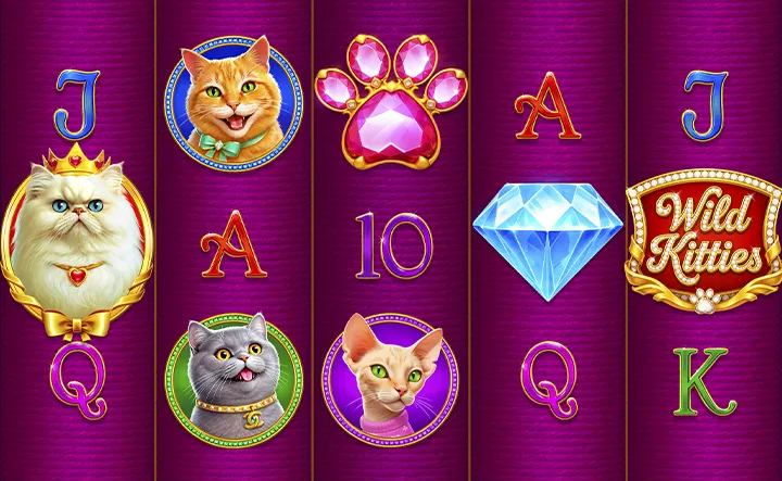 Wild Kitties Free Slots Online Gameplay