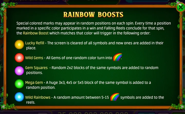 Leprechaun’s Gems Game Rules