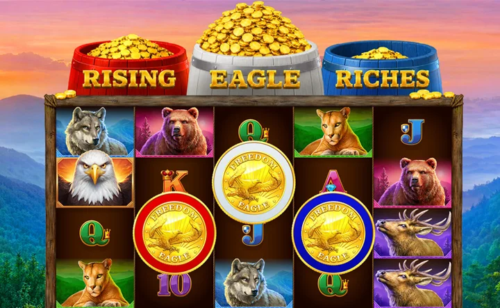 Rising Eagle Free Slots Online Gameplay
