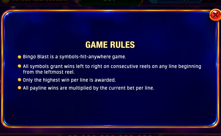 Bingo Blast Free Slots Online Gameplay 